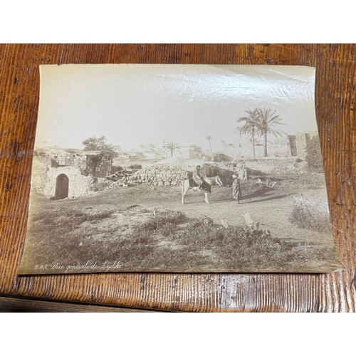 481 - FELIX BONFILS (1831-1885): A COLLECTION OF PHOTOGRAPHIC PRINTS OF PALETSINE, TO INCLUDE VIEWS OF BET... 