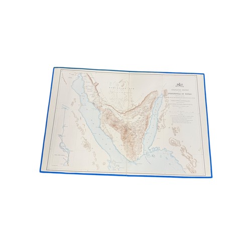 487 - ORDNANCE SURVEY OF THE PENINSULA OF SINAI, PART II 1869: CONTAINING TEN MAPS