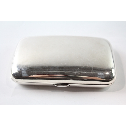 208 - GEORGE UNITE: A .925 STERLING SILVER CIGARETTE CASE
Weight: 139gms