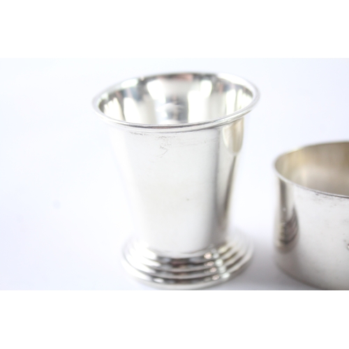 224 - THREE STERLING SILVER TABLEWARE
Weight: 91gms