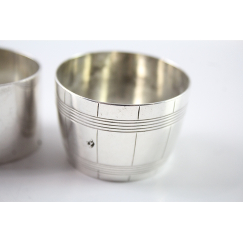 224 - THREE STERLING SILVER TABLEWARE
Weight: 91gms