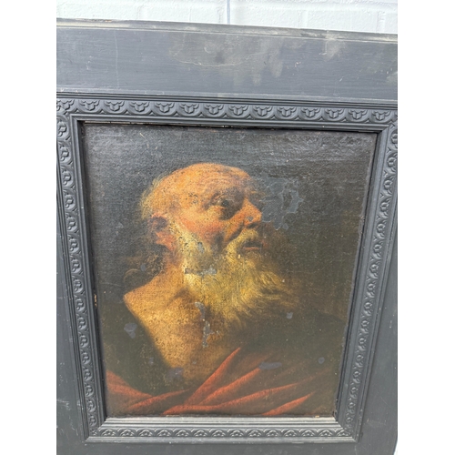 23 - MANNER OF JACAPO CAVEDONE (1577-1650): AN OIL PAINTING ON CANVAS DEPICTING A SAINT
47cm x 38cm
Frame... 