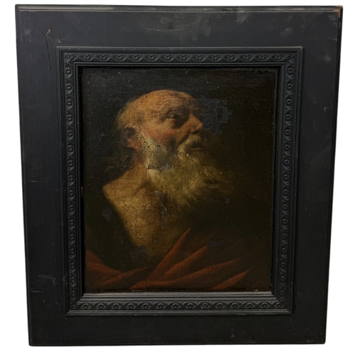 23 - MANNER OF JACAPO CAVEDONE (1577-1650): AN OIL PAINTING ON CANVAS DEPICTING A SAINT
47cm x 38cm
Frame... 