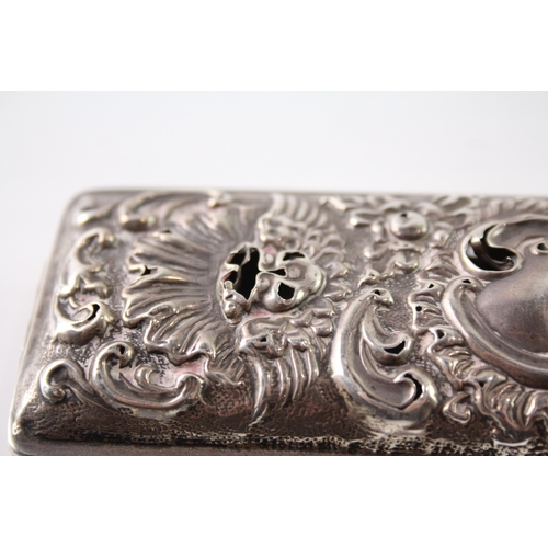 248 - AN ANTIQUE .925 STERLING SILVER JEWELLERY BOX
Weight: 98gms