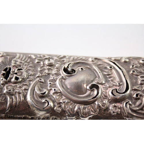 248 - AN ANTIQUE .925 STERLING SILVER JEWELLERY BOX
Weight: 98gms