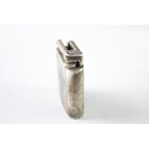 256 - A .925 STERLING SILVER LIFT ARM LIGHTER
 