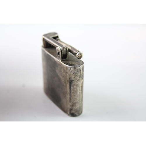 256 - A .925 STERLING SILVER LIFT ARM LIGHTER
 