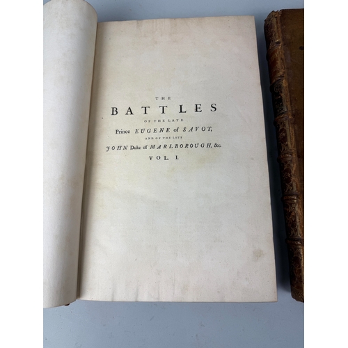 284 - CLAUDE DE BOSC: THE MILITARY HISTORY OF THE LATE PRINCE EUGENE OF SAVOY, AND THE LATE JOHN DUKE OF M... 