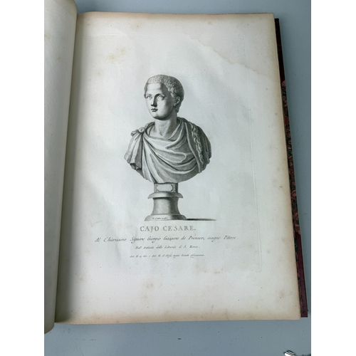 285 - ANTONIO MARIA ZANETTI: ANCIENT STATUES GREEK AND ROMAN, LONDON 1797, RED LEATHER BOUND
The book, see... 