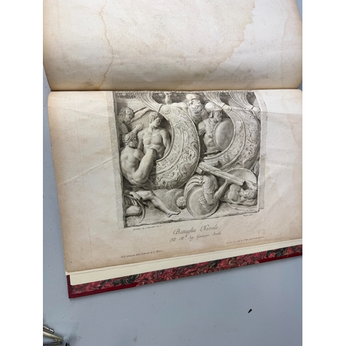 285 - ANTONIO MARIA ZANETTI: ANCIENT STATUES GREEK AND ROMAN, LONDON 1797, RED LEATHER BOUND
The book, see... 