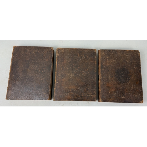 296 - MEZERAY: A GENERAL CHRONOLOGICAL HISTORY OF FRANCE, VOL I, II AND III, BROWN LEATHER BOUND
Books 27c... 