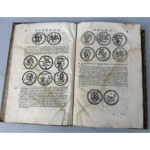 304 - ANTONIO AGOSTINI: DIALOGHI DI D. ANTONIO AGOSTINI ARCIVESCOVO DI TARRACONA SOPA LE MEDAGLIE INSCRIZI... 