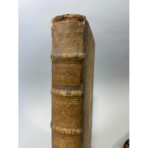 310 - THOMAS LE BLANC: PSALMORUM DAVIDCORUM, VELLUM BOUND
36cm x 22cm
Provenance: Purchased by the vendor ... 