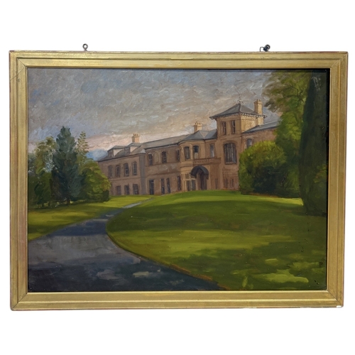 560 - 


BRITISH SCHOOL (LATE 19TH CENTURY): AN OIL PAINTING ON CANVAS DEPICTING A COUNTRY HOUSE
100cm x 7... 