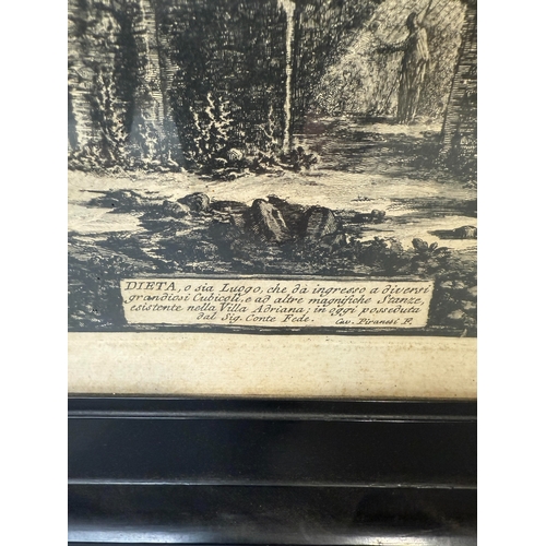 58 - GIOVANNI BATTISTA PIRANESI (ITALIAN 1720-1778): DIETA O SIA LUOGO CHE DA INGRESSO A DIVERSI GRANDIOS... 