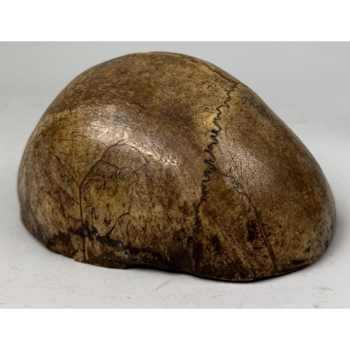 86 - AN ANTIQUE HUMAN CRANIUM SKULL
18cm x 9cm