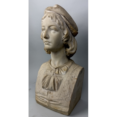 9 - LUIGI PAGANI (ITALIAN 1829-1905): A MARBLE SCULPTURE OF RAPHAEL SANZIO DA URBINO
55cm x 26cm x 18cm
... 