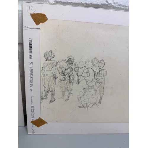20 - ALFRED CROWDY LOVETT C.B.E (BRITISH 1862-1919): A VERY RARE GROUP OF FOUR TOPOGRAPHICAL WATERCOLOUR ... 