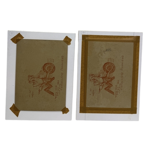22 - ALFRED CROWDY LOVETT C.B.E (BRITISH 1862-1919): A WATERCOLOUR PAINTING ON PAPER DEPICTING A PAIR OF ... 