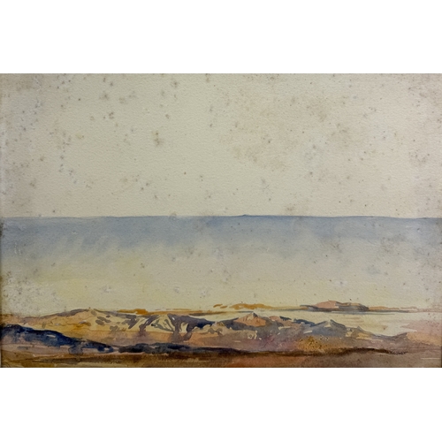 26 - ALFRED CROWDY LOVETT C.B.E (BRITISH 1862-1919): A PAIR OF TOPOGRAPHICAL WATERCOLOUR PAINTINGS ON PAP... 