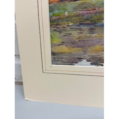 27 - ALFRED CROWDY LOVETT C.B.E (BRITISH 1862-1919): A FINE TOPOGRAPHICAL WATERCOLOUR PAINTING ON PAPER D... 