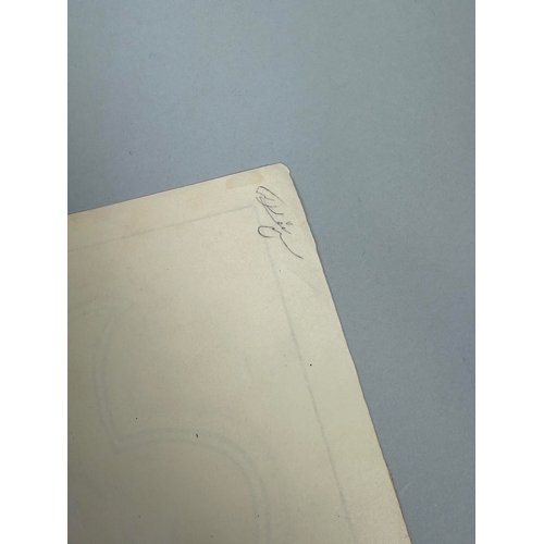 5 - A GROUP OF THREE INDIAN COMPANY SCHOOL WATERCOLOUR PAINTINGS ON PAPER DEPICTING STUDIES FOR PIETRA D... 