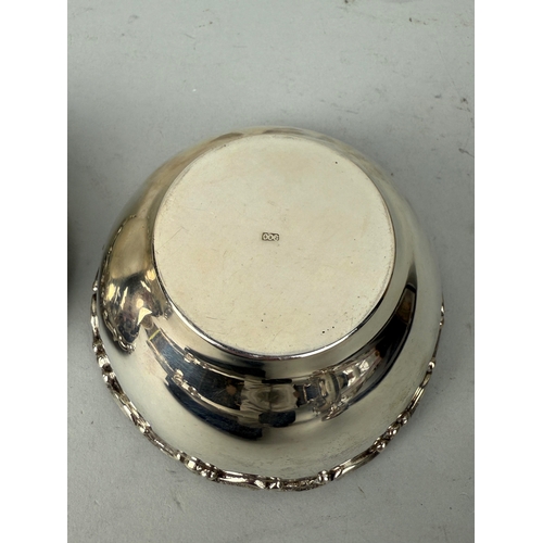 41 - A PAIR OF 900 SILVER BOWLS
11cm W
Total weight: 262gms
