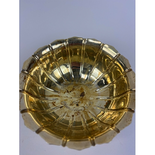 116 - A 1903 BARNARD SILVER BOWL WITH 'CHANCELLORS & CO' ENGRAVING
Weight: 194gms