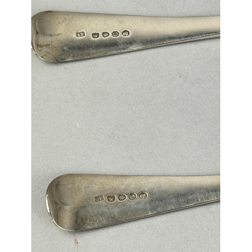133 - A PAIR OF SILVER SPOONS
Weight: 163gms