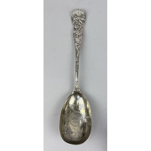 149 - HENRY JOHN LIAS AND SON: A VICTORIAN SILVER SPOON
Weight: 94 gms
22 cm L
