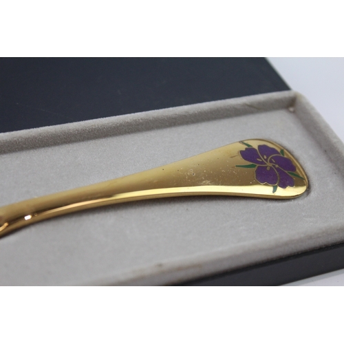 237 - A GEORG JENSEN .925 STERLING BOXED SILVER SPOON
45gms