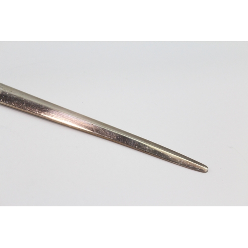 238 - A .925 STERLING SILVER MEAT SKEWER NOVELTY LETTER OPENER
33gms