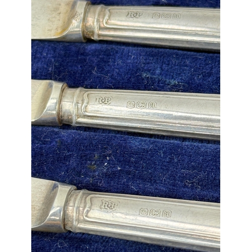 161 - VARIOUS SILVER CUTLERY IN BOXES