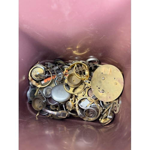 181 - VARIOUS WATCH PARTS TO INCLUDE WHEELS