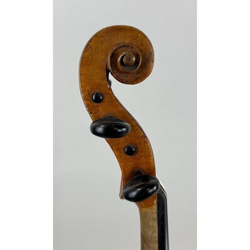 247 - A VIOLIN BY NICOLAS AUGUSTINE CHAPPY, PARIS CIRCA 1760
Bearing facsimile label of Andrea Guarneri an... 