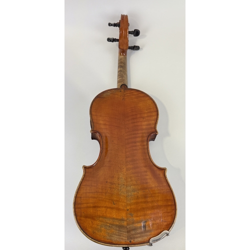 247 - A VIOLIN BY NICOLAS AUGUSTINE CHAPPY, PARIS CIRCA 1760
Bearing facsimile label of Andrea Guarneri an... 