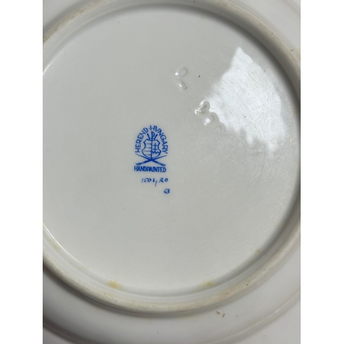 248 - A HEREND ROTHSCHILD BIRDS PART DINNER SERVICE (QTY)
