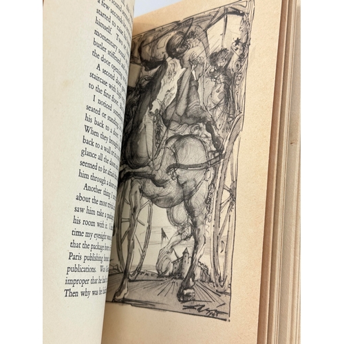 260 - MAURICE SANDOZ, THE MAZE, WITH ILLUSTRATIONS BY SALVADOR DALI (SPANISH, 1904-1989)
 