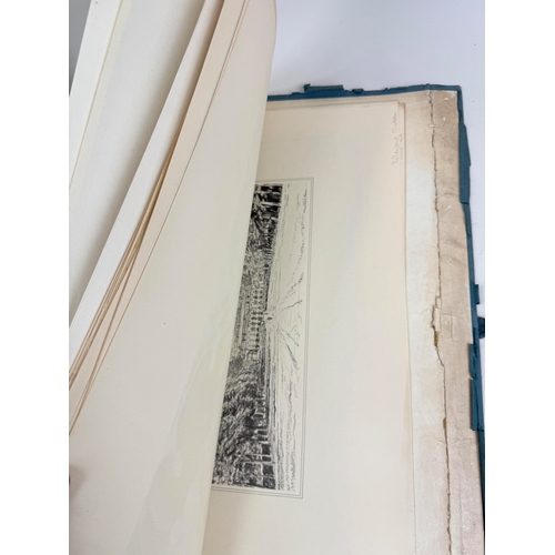 324 - WAR DRAWINGS BY MUIRHEAD BONE, FOLIO OF PRINTS
Many inscribed in pencil.