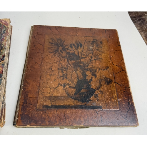 466 - A COLLECTION OF BOOKS TO INCLUDE LEATHER BOUND EDITIONS