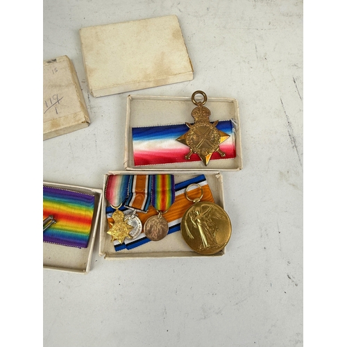484 - WW1 MEDALS BELONGING TO FRANCIS CHANCE
Died during WW1, attempted be saved by Victoria Cross winner
... 