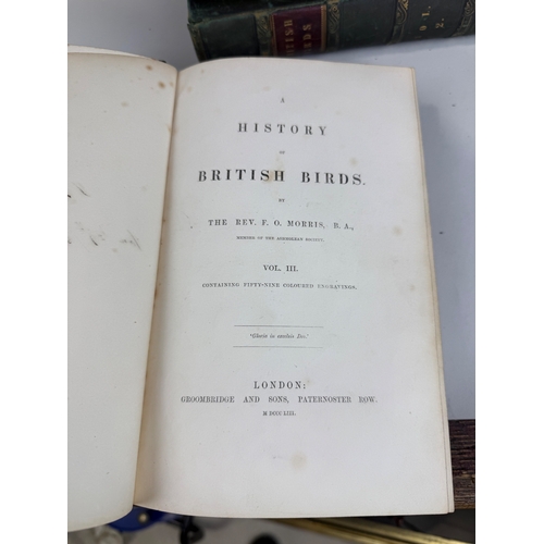 492 - MORRIS'S BRITISH BIRDS IN SEVEN VOLUMES