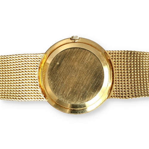 1 - OMEGA: AN 18 CARAT GOLD CONSTELLATION AUTOMATIC CHRONOMETER WRIST WATCH
The brushed dial with baton ... 