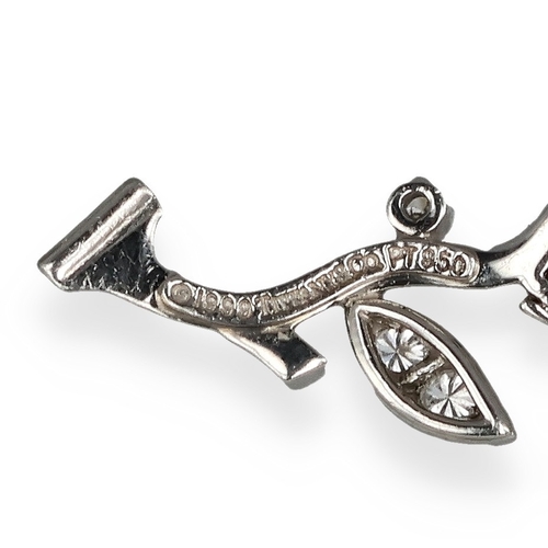 26 - A TIFFANY AND CO PLATINUM AND DIAMOND 'THE VINE' NECKLACE
Weight: 51.4gms