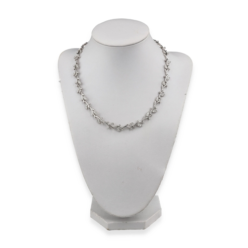 26 - A TIFFANY AND CO PLATINUM AND DIAMOND 'THE VINE' NECKLACE
Weight: 51.4gms