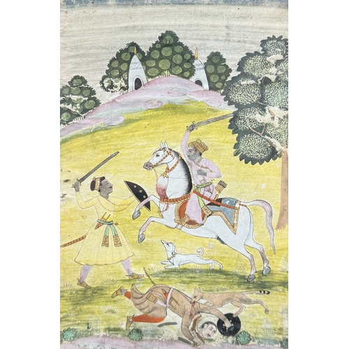 A 17TH/18TH CENTURY DECCAN OR RAJPUT SCHOOL RAGMALA PAINTING ...