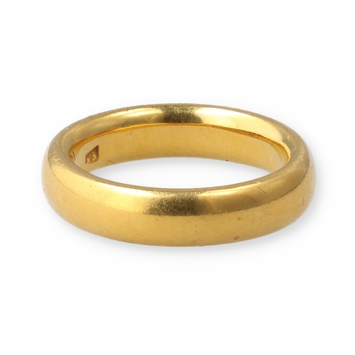 11 - A 22CT GOLD WEDDING BAND
9.6 gms