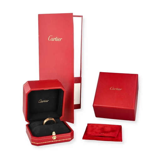 24 - A CARTIER 18CT GOLD LOVE RING WITH BOX AND RECEIPT
Weight: 6.8gms
With original box and papers.
19.1... 