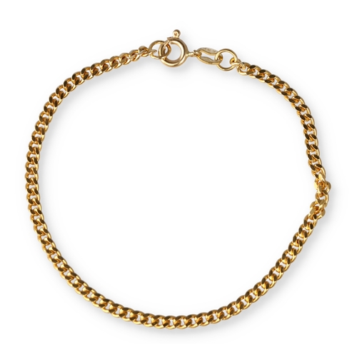 40 - AN 18CT GOLD BRACELET
Weight: 4.8gms