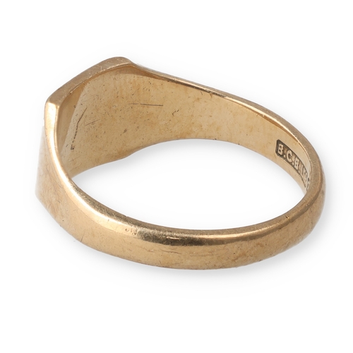 64 - A 9CT GOLD SIGNET RING
3.1 gms